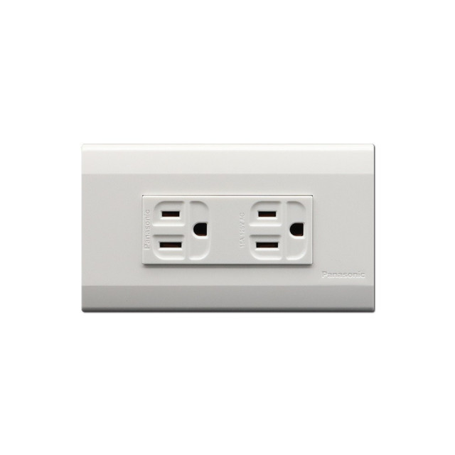 Panasonic 國際牌  Deco 星光系列 接地雙插座 插座 WTDFP15123 