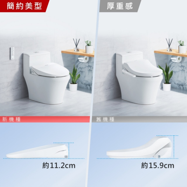 Panasonic瞬熱式溫水洗淨便座 DL-RT30TWWS